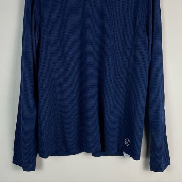 Allbirds Natural Run Merino Blend Long Sleeve Layer Tee True Navy Sz XXXL NEW - Picture 3 of 10
